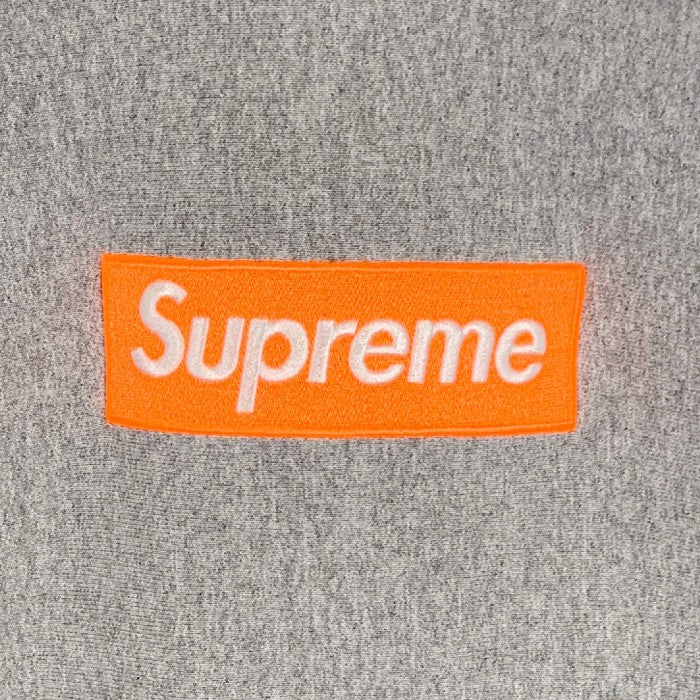 SUPREME シュプリーム 17AW Box Logo Hooded Sweatshirt ボックスロゴ スウェットパーカー グレー Size M 福生店