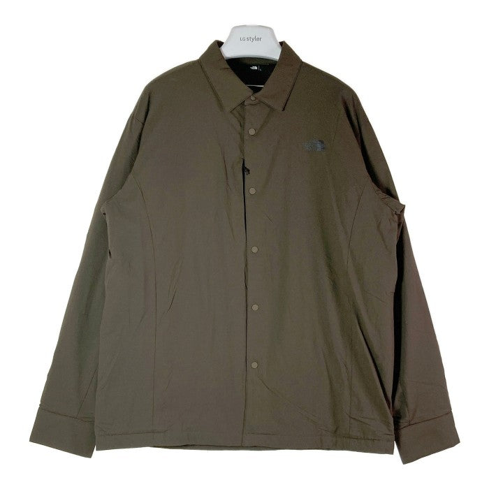 THE NORTH FACE ザノースフェイス NR62301 OCTOBER MID SHIRT オクトーバーミッドシャツ チャコールカーキ sizeL 瑞穂店