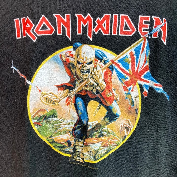 IRON MAIDEN アイアンメイデン ワールドツアー 2008 SOME WAERE BACK IN TIME ブラック sizeL 瑞穂店