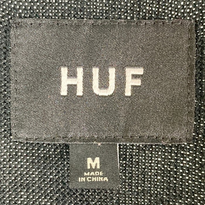 HUF ハフ カーディガン ブラック sizeM 瑞穂店