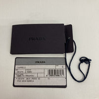 PRADA プラダ ベースボールキャップ 1HC274 ナイロン トライアングルロゴ 三角ロゴ ブラック 瑞穂店