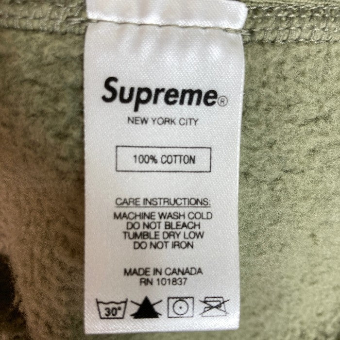 supreme シュプリーム 20AW Cross Box Logo Hooded Sweatshirt クロス ボックス ロゴ スウェット プルオーバー パーカー カーキ sizeM 瑞穂店