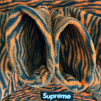 Supreme シュプリーム 21AW Logo Polartec Hooded Sweatshirt Tiger オレンジ×ブラック sizeM 瑞穂店