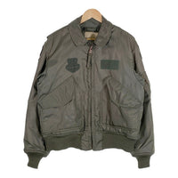 U.S.ARMY 米軍実物 CWU/45P フライトジャケット LANCER CLOTHING 80年会計 オリーブ Size M 福生店