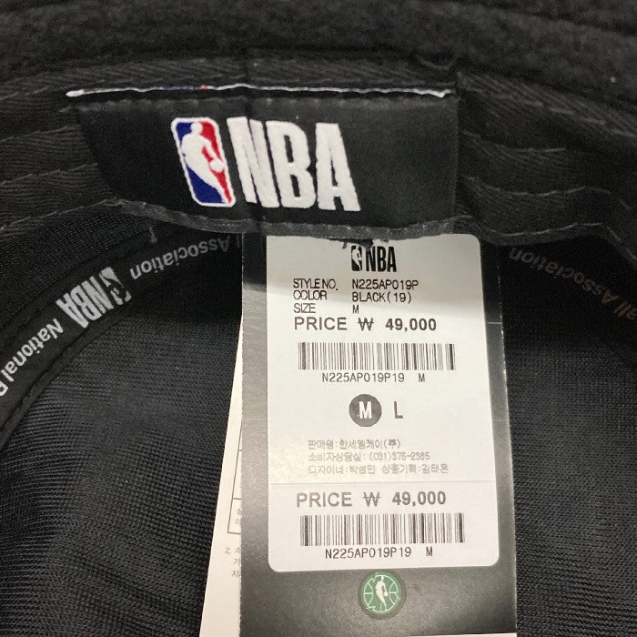 NBA エヌビーエー ボアハット 帽子 バスケットボール ブラック  瑞穂店