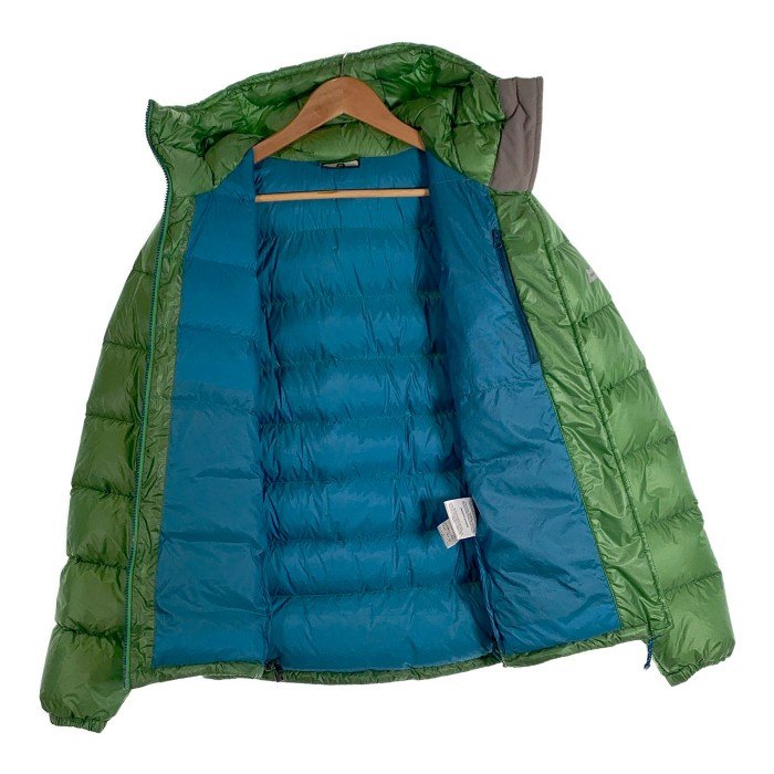 MOUNTAIN EQUIPMENT マウンテンイクイップメント フーデッド ゼロ ダウンジャケット 413125 グリーン Size S 福生店