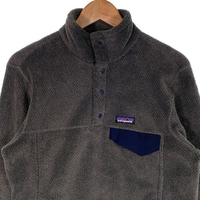 patagonia パタゴニア スナップT フリースジャケット プルオーバー グレー POLARTEC 25390FA17 Size S 福生店