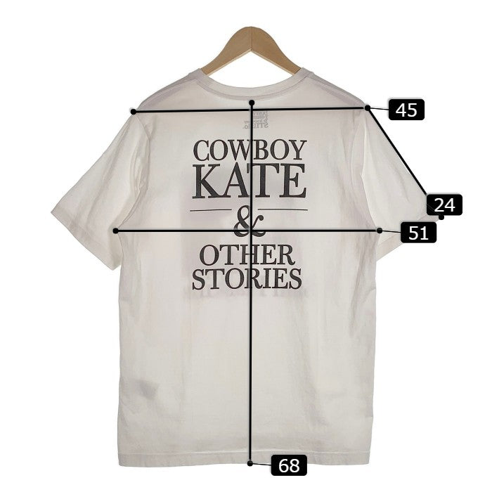 STIE-lo スティーロー Cowboy Kate by Sam Haskins カウボーイ ケイト フォトプリント Tシャツ ホワイト Size L 福生店