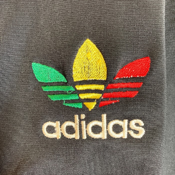 adidas アディダス トラックジャケット ジャージ ラスタカラー 80s USA製 ヴィンテージ ATP ブラック sizeS 瑞穂店