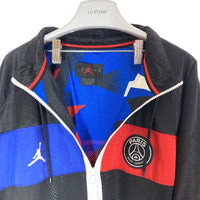 JORDAN ジョーダン PSG パリサンジェルマン AIR JRDN SUIT JKT ナイロンジャケット BQ8370-011 ブラック Size 2XL 瑞穂店