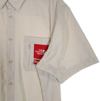 SUPREME シュプリーム 22SS THE NORTH FACE ノースフェイス Trekking S/S Shirt トレッキングショートスリーブシャツ アイボリー NR02211I Size XL 福生店