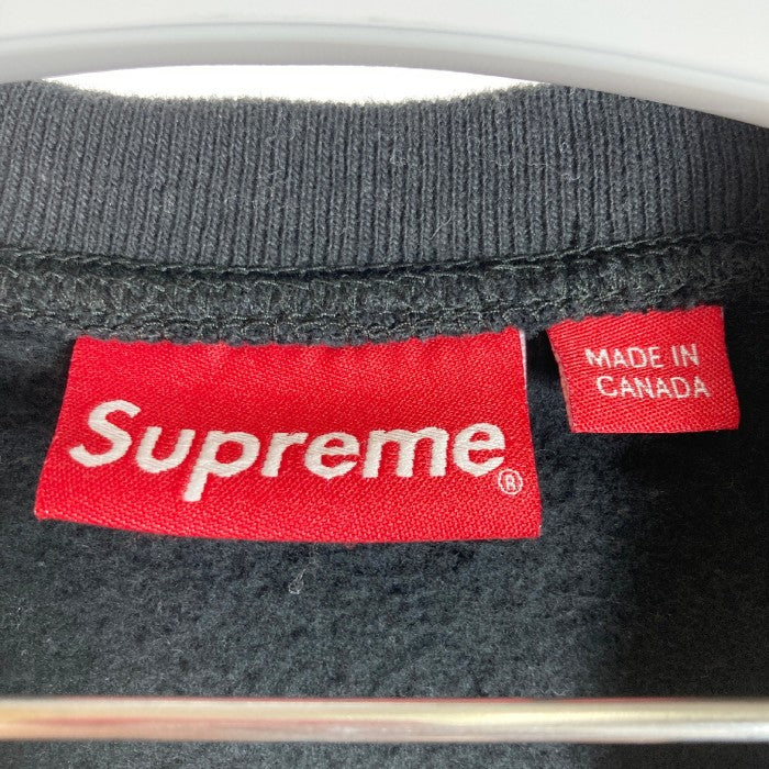 SUPREME シュプリーム 18AW Box Logo Crewneck ボックスロゴ クルーネック スウェットトレーナー ブラック sizeM 瑞穂店