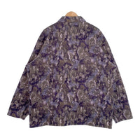 SUPREME シュプリーム 21AW Paisley Fleece Shirt ペイズリーフリースシャツ パープル Size XL 福生店