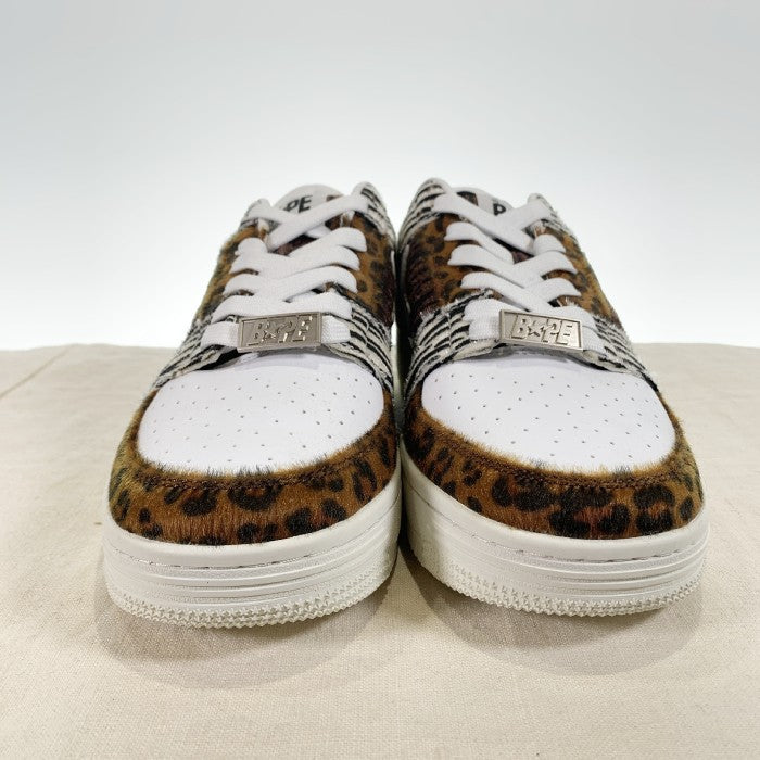 BAPE STA ベイプスタ ANIMAL MIX BAPE STA LOW M2 アニマルミックス ローカット スニーカー Size 26.5cm 福生店