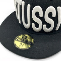 STUSSY ステューシー New Era ニューエラ 59FIFTY キャップ ブラック Size 7 3/8(58.7cm) 福生店