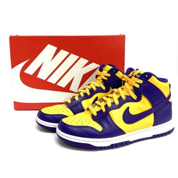 NIKE ナイキ DUNK HIGH RETRO ダンクハイ レトロ D1399-500 イエロー×パープル Size 28cm 瑞穂店