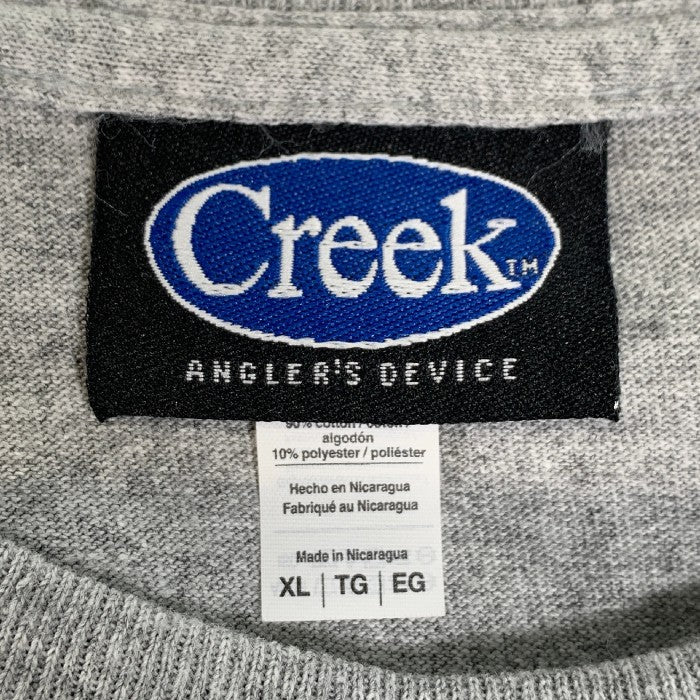 Creek Angler's Device size XL グレー色 - Tシャツ/カットソー(半袖