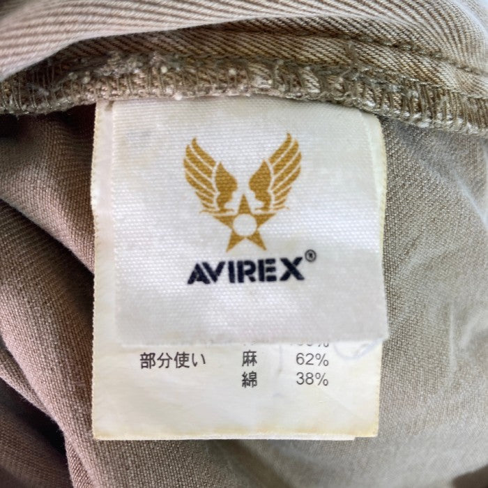 AVIREX アヴィレックス ステンシルペイント ミリタリーパンツ sizeXL瑞穂店