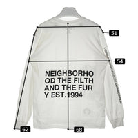 NEIGHBORHOOD ネイバーフッド 19CG2 長袖Tシャツ ホワイト sizeM 瑞穂店