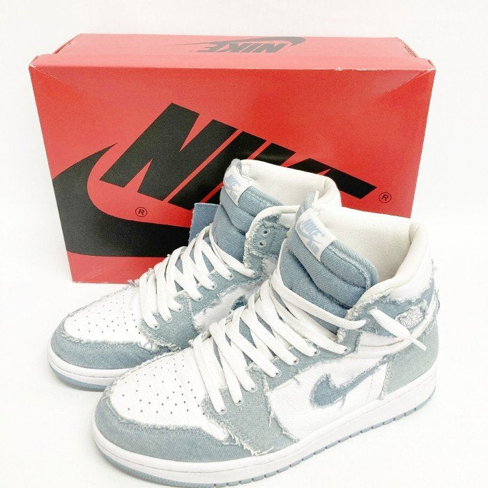 NIKE ナイキ DM9036-104 WMNS AIR JORDAN 1 HIGH OG  DENIM ウィメンズ エアージョーダン1ハイOGデニム ホワイト/ブルー size27cm 瑞穂店