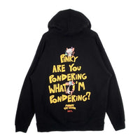 BAIT ベイト PINKY&THE BRAIN ピンキーアンドブレイン LOGO HOODY スウェットパーカー ブラック Size XL 福生店