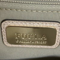 FURLA フルラ レザー トートバッグ キム サイドファスナー ベージュ 瑞穂店