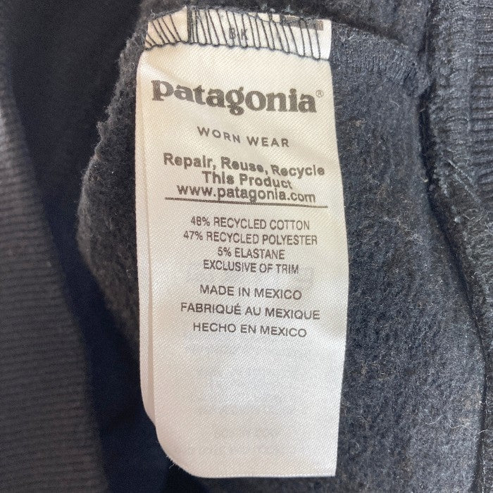 PATAGONIA パタゴニア ロゴプリント プルオーバーパーカー ブラック sizeM 瑞穂店