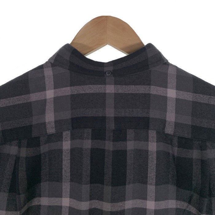 SUPREME シュプリーム 23AW Plaid Flannel Shirt チェック フランネルシャツ ボタンダウン ブラック Size S 福生店