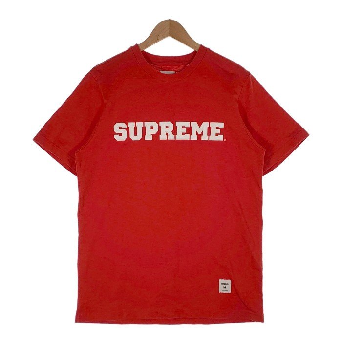 SUPREME シュプリーム 17SS Collegiate Logo Tee カレッジエイトロゴ Tシャツ レッド Size M 福生店