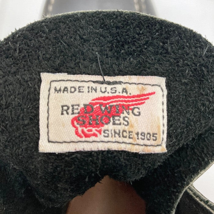 RED WING レッドウィング 刺繍 羽タグ ブーツ 8130 アイリッシュ セッター ブラック size28.0 18480 瑞穂店