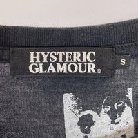HYSTERIC GLAMOUR ヒステリックグラマー カートコバーン Tシャツ Kurt Cobain ブラック sizeS 瑞穂店