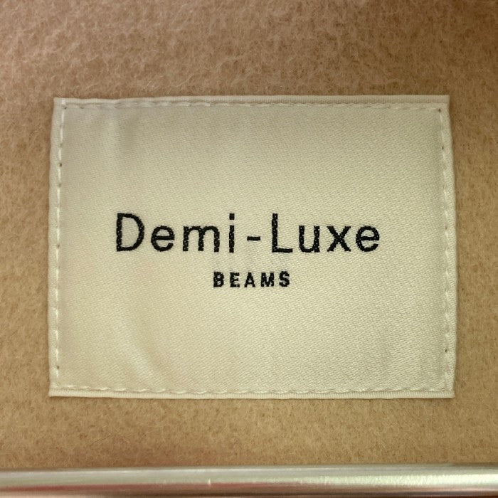 Demi-Luxe BEAMS デミルクスビームス バックフレアーコート 68-19-0171-002 ベージュ size38 瑞穂店