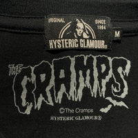 HYSTERIC GLAMOUR ヒステリックグラマー THE CRAMPS プリントTシャツ ブラック Size M 福生店