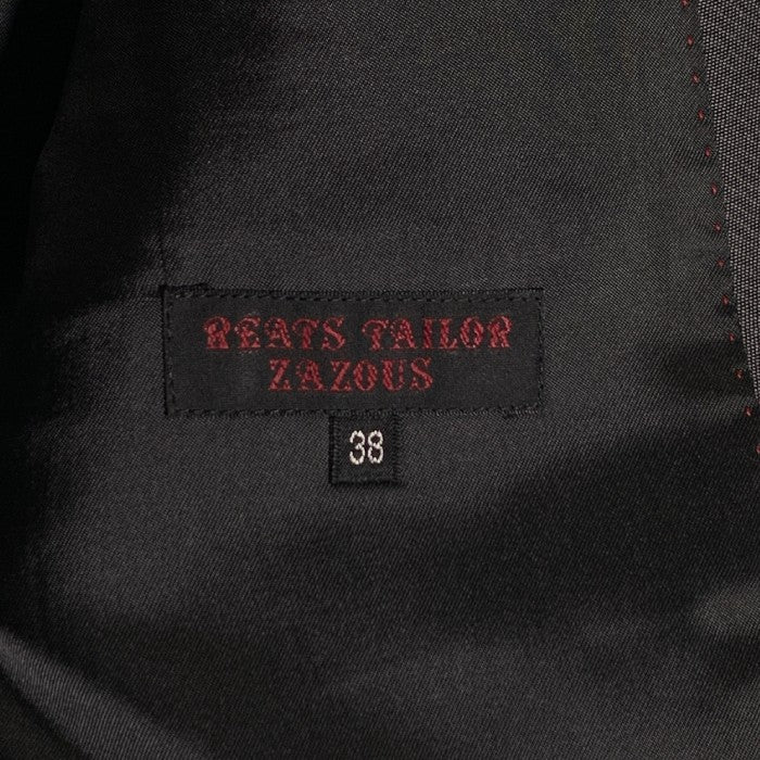 REATS TAILOR ZAZOUS リーツテーラーザズー 2B コットン テーラードジャケット ユニオンジャック グレー Size 38 福生店