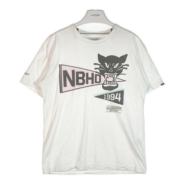 NEGHBORHOOD ネイバーフッド プリントTシャツ ホワイト sizeM 瑞穂店