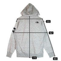 THE NORTH FACE ノースフェイス Square Logo FullZip  スクエアロゴフルジップ パーカー NT12140 ミックスグレー sizeXXL 瑞穂店