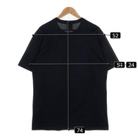 サブカルチャー イーグル スカル プリントTシャツ ブラック Size 2