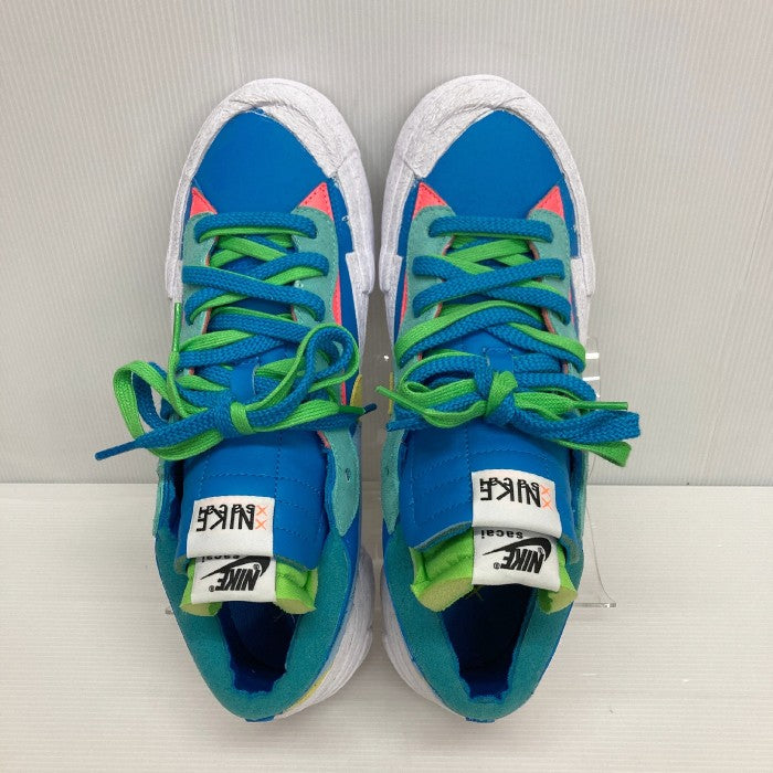 NIKE×KAWS×sacai ナイキ×カウズ×サカイ BLAZER LOW ブレーザーロー スニーカー DM7901-400 ネプチューンブルー size27.5cm 瑞穂店