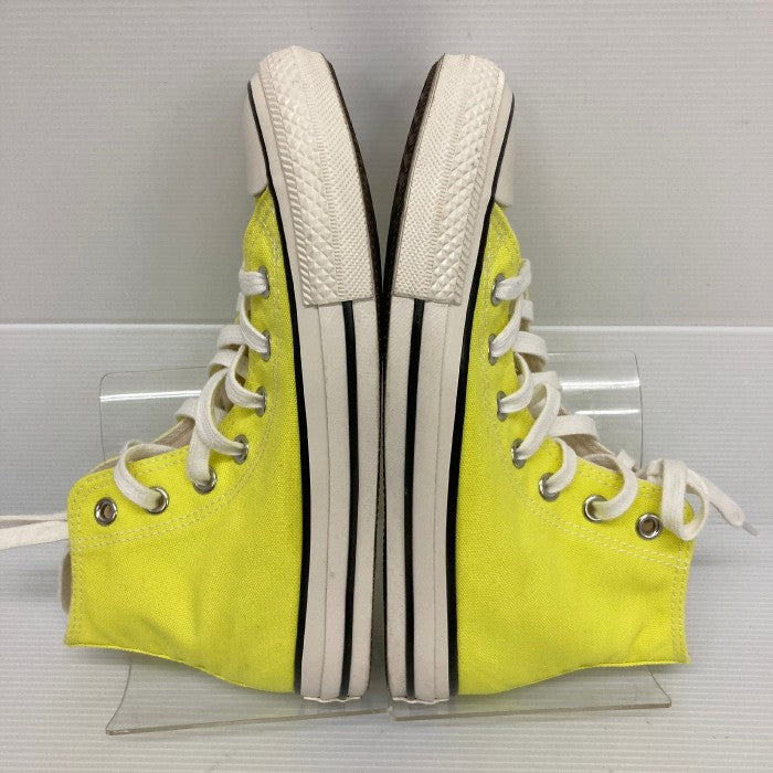 converse コンバース ALL STAR US NEON COLORS OF HI レディーススニーカー オールスター ネオンカラーズ 1SC943  ネオンイエロー 24.0cm瑞穂店