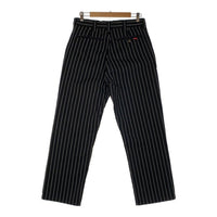 SUPREME シュプリーム 21SS Work Pants ワークパンツ チノツイル ストライプ ブラック Size 32 福生店