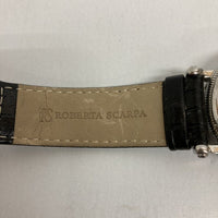 ROBERTA SCARPA ロベルタスカルパ 手巻き ムーンフェイズ 裏蓋 RS-6012 裏蓋春画風機械 腕時計 ブラック 瑞穂店