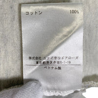 ESSENTIALS エッセンシャルズ フロッキーロゴプリント ロングスリーブ Ｔシャツ オートミール Size Ｌ 福生店