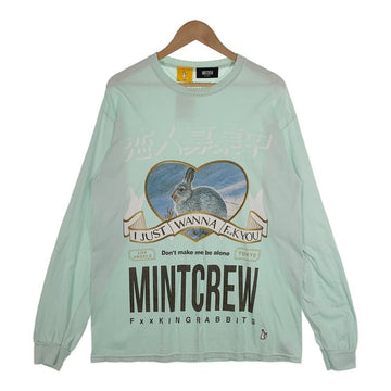 FR2 エフアールツー MINTCREW ミントクルー プリント ロングスリーブTシャツ ミント Size M 福生店