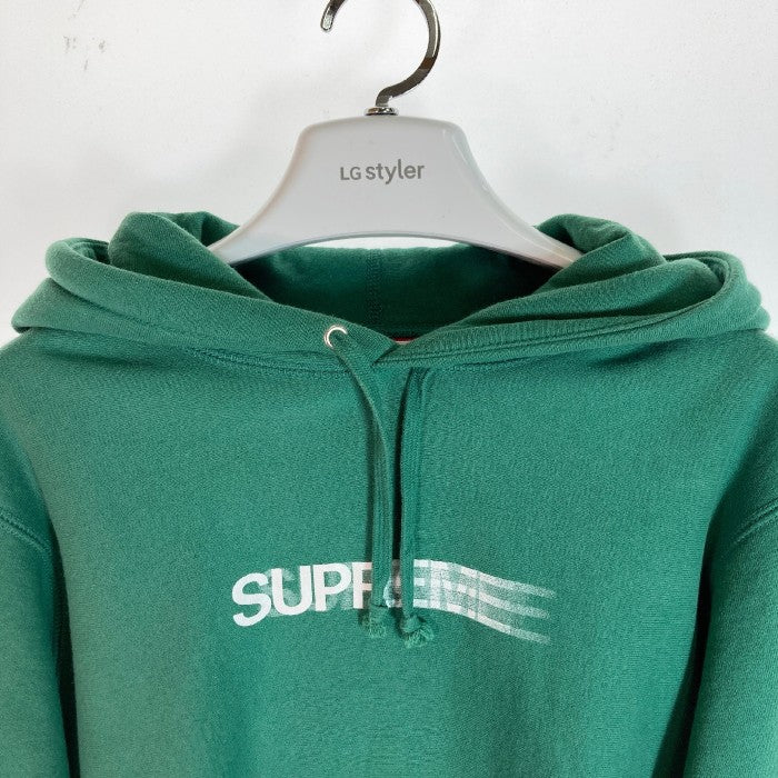 SUPREME シュプリーム 20SS Motion Logo Hooded Sweatshirt モーション ロゴ フーデッド スウェットシャツ パーカー グリーン sizeM 瑞穂店