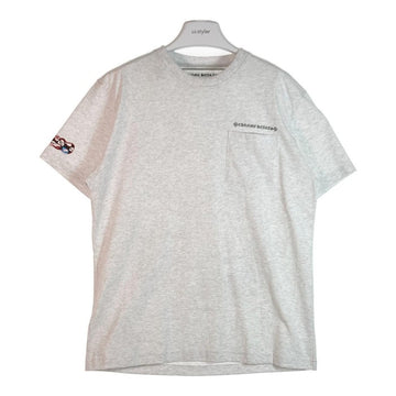CHROME HEARTS クロムハーツ PPO BRAIN T-SHIRT MATTY BOY バックプリント Tシャツ 杢グレー sizeL 瑞穂店