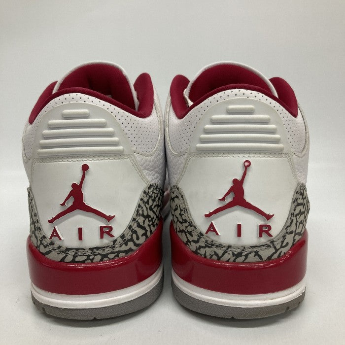 NIKE ナイキ AIR JORDAN3 RETRO エアジョーダン3 CT8532-126 カーディナルレッド size28cm 瑞穂店