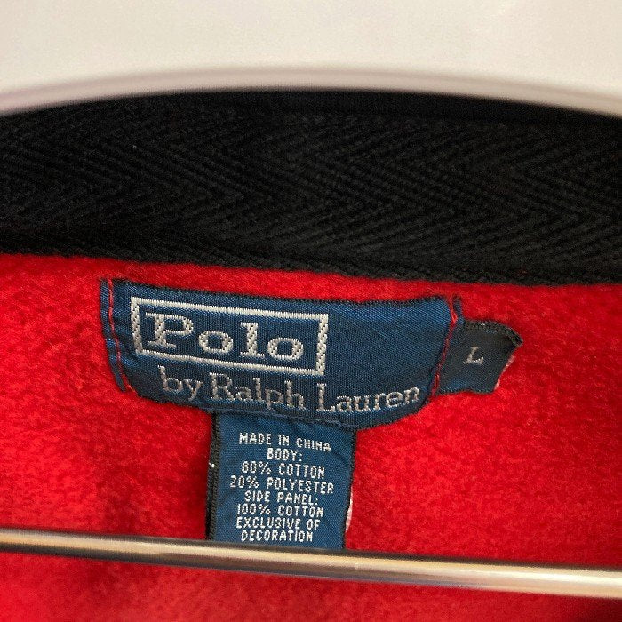 RALPH LAUREN ラルフローレン KK-RL-KS3514 ジップアップパーカー レッド sizeL 瑞穂店