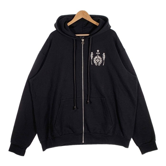 Chrome Hearts クロムハーツ FOTI フォティ ジップアップ スウェットパーカー ブラック Size XXL 福生店