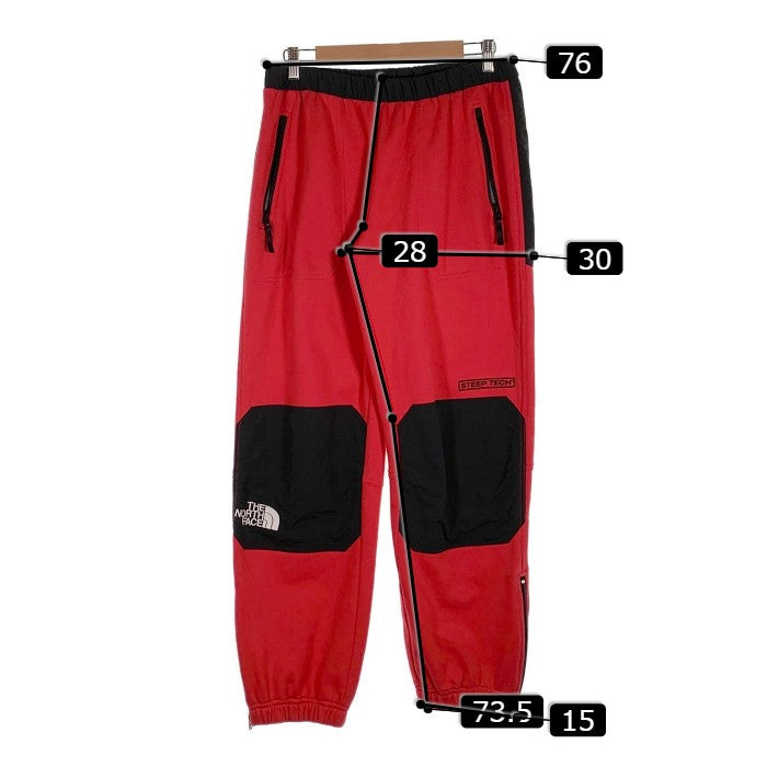 SUPREME シュプリーム 16SS THE NORTH FACE ノースフェイス Steep Tech Sweat Pants スティープテック スウェットパンツ レッド NB1603I Size M 福生店