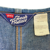 Levi's リーバイス 60875-1017 fresh produce vest 70s フレッシュプロデュース 人参タグ デニムベスト  インディゴ sizeL 瑞穂店